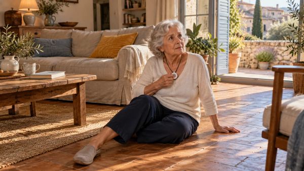 Téléassistance : comment fonctionne l’alerte en cas de chute à domicile ?